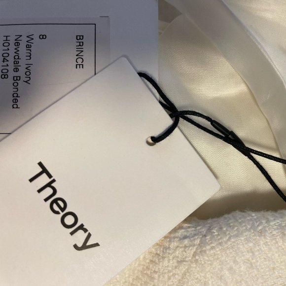 Theory Blazer - 8 - Brince - Warm Ivory - Picture 5 of 5